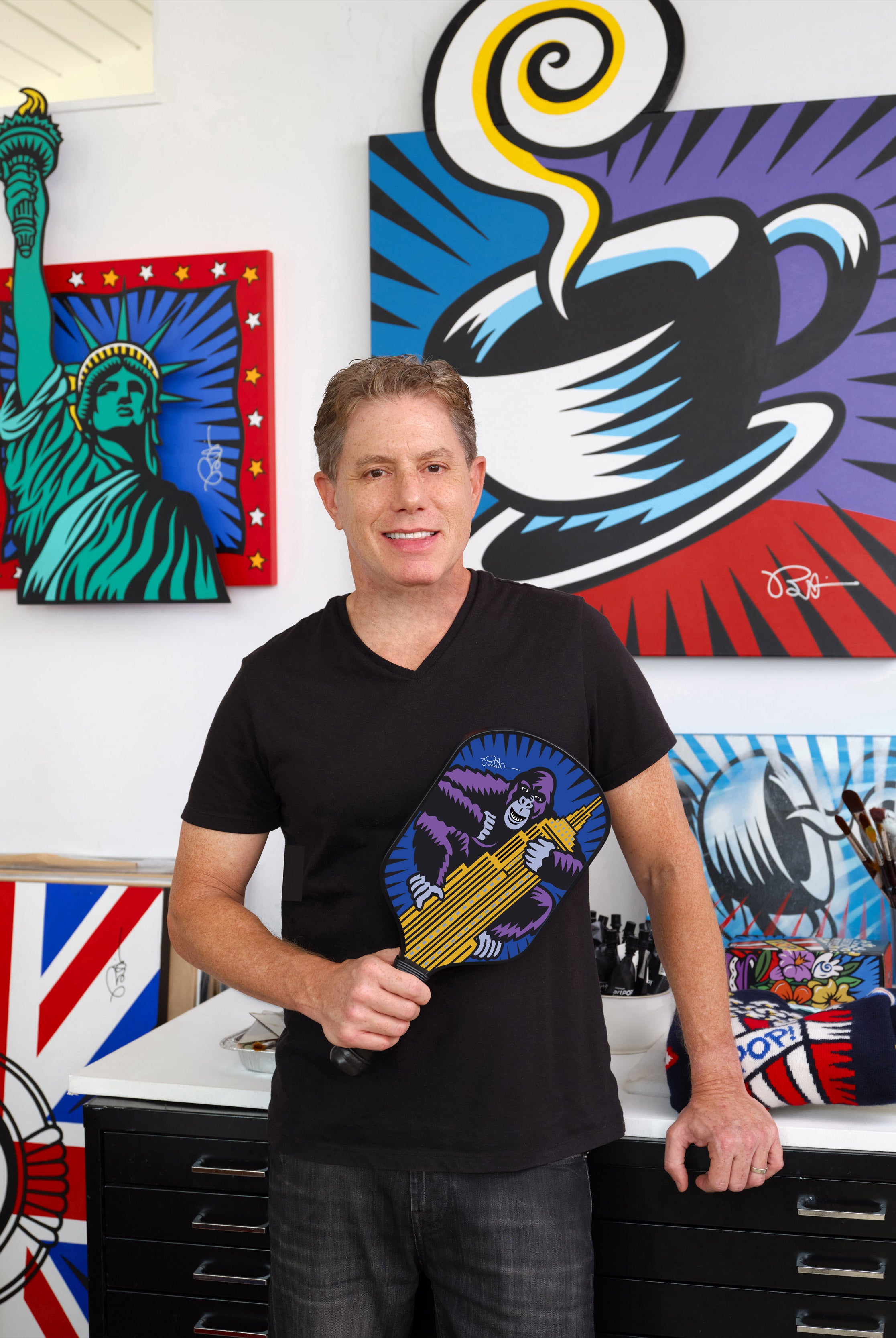 Burton Morris Empire State Pickleball Paddle